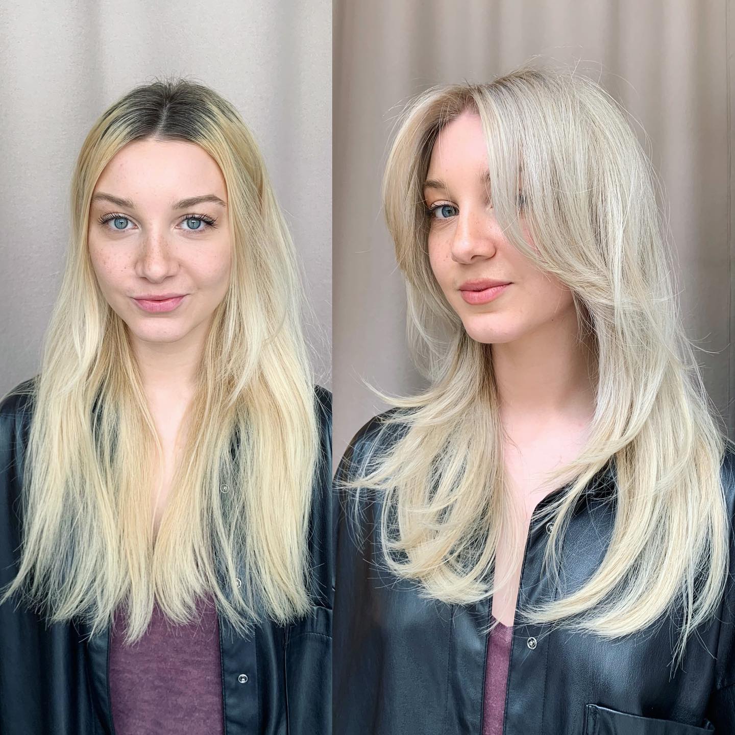 Long Layered Cut for Thin Hair